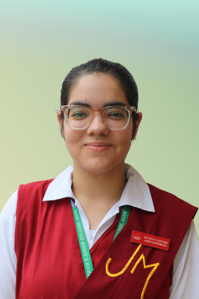 JANVI DHARMANI(ACTIVITY CAPTAIN)